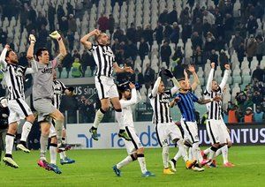 شادی بازیکنان یووه|یوونتوس 2 - 1 آتالانتا / سری آ