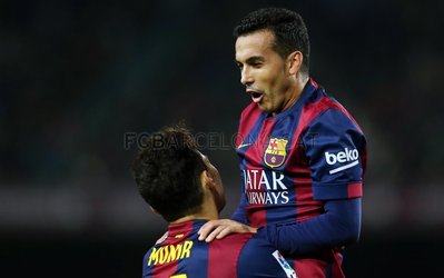 پدرو: بازی کردن در کنار مسی یک مزیت است