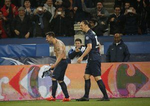 ازکویل لاوْتزی|پاریس سن ژرمن 4 - 1 سنت ایتن / جام حذفی