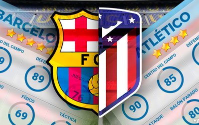 رده بندی بهترین های بارسلونا و اتلتیکو در این فصل