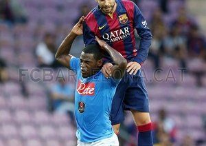 جرارد پیکه|بارسلونا 0-1 ناپولی / دیدار دوستانه