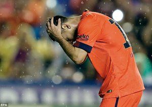 لیونل  مسی|لوانته 0-5 بارسلونا / لالیگا