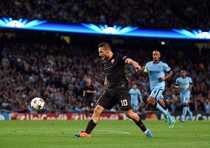 فرانچسکو توتی|منچسترسیتی 1-1 آ اس رم / لیگ قهرمانان