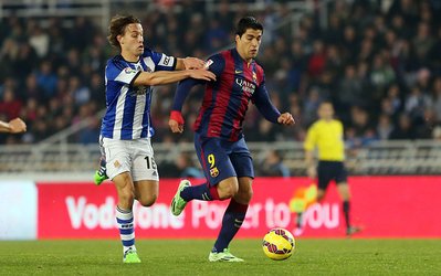 لالیگا | رئال سوسیداد 1 - بارسلونا 0 / بارسا هم مانند رئال سال 2015 را با شکست آغاز کرد! + خلاصه بازی ، گزارش تصویری و چیدمان دو تیم