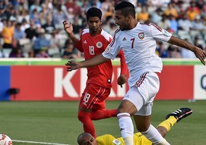 على أحمد مبخوت|بحرین 1 - 2 امارات / جام ملت های آسیا 2015