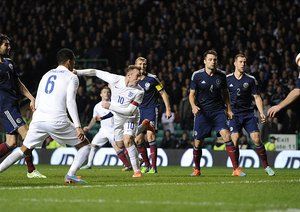 وین رونی|اسکاتلند 1 - 3 انگلستان /  دیدار دوستانه