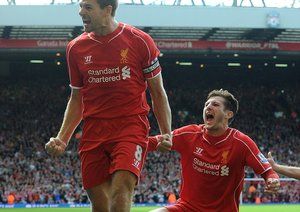 استیون جرارد|لیورپول 1 - 1 اورتون / لیگ جزیره