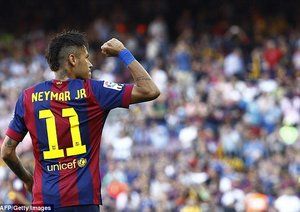 نیمار|بارسلونا 2 - 0 رئال سوسیداد / لالیگا