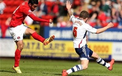 تساوی خانگی چارلتون در حضور 66 دقیقهای قوچاننژاد