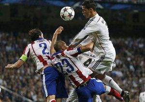 کریستیانو رونالدو|رئال مادرید 1 - 0 اتلتیکو مادرید / لیگ قهرمانان