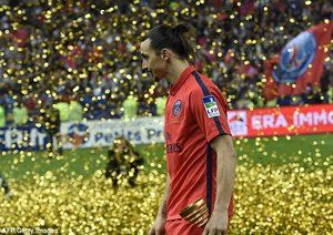 زلاتان ایبراهیموویچ|باستیا 0 - 4 پاریس سن ژرمن / لیگ کاپ