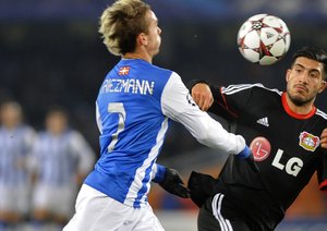 رئال سوسیداد ۰-۱ بایرن لورکوزن/گروه Aلیگ قهرمانان اروپا