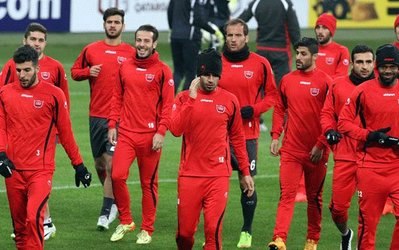 تمرین پرسپولیس در ورزشگاه آزادی برگزار می‌شود