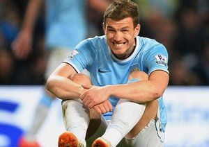 ادین ژکو|ناراحتی ادین ژکوبه خاطر بدشانسیش در امر گلزنی