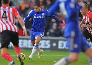 ادن هازرد|ساوتهمپتون 1 - 1 چلسی / لیگ جزیره