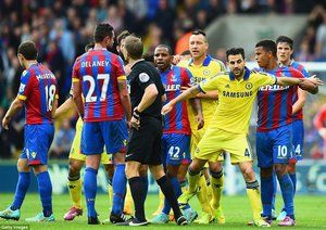 سزار آزپيليكوئتا|کریستال پالاس 1 - 2 چلسی / لیگ جزیره