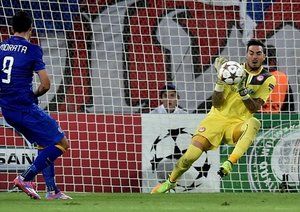 آلوارو موراتا|المپیاکوس 1 - 0 یوونتوس / لیگ قهرمانان