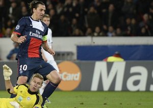 پاریسن ژرمن 1-1 اندرلشت / گروه C لیگ قهرمانان