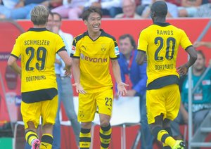 شینجی کاگاوا|اینگولشتاد 0 - 4 بوروسيا دورتموند / بوندسلیگا