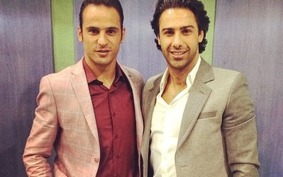 عکس روز | مجیدی و برهانی در كنسرت خواننده پاپ