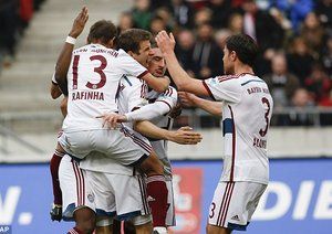 توماس مولر|هانوفر 1 - 3 بایرن مونیخ / بوندسلیگا