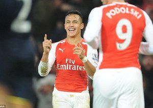 الکسیس سانچز|آرسنال 1 - 0 ساوتهمپتون / لیگ جزیره