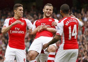 جک ویلشر|آرسنال 4 - 1 وست برومویچ / لیگ جزیره