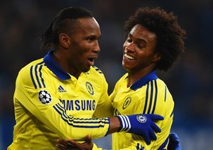 ديديه دروگبا - ویلیان|شالکه 0 - 5 چلسی / لیگ قهرمانان