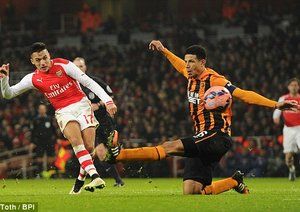 الکسیس سانچز|آرسنال 2 - 0 هال سیتی / جام حذفی انگلستان