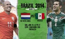 هلند 2 - 1 مکزیک