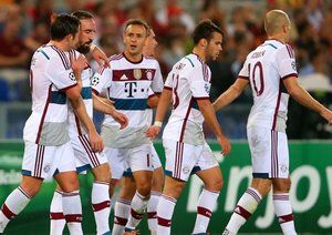 فرانک ريبری|رم 1 - 7 بایرن مونیخ / لیگ قهرمانان