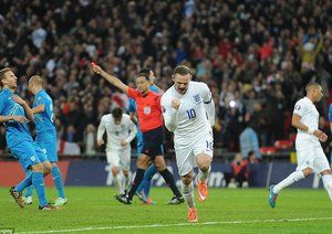 وین رونی|انگلستان 3 - 1 اسلوونی / مقدماتی جام ملت های اروپا