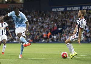 یحیی توره|وست برومویچ 0 - 3 منچستر سیتی / لیگ برتر انگلستان