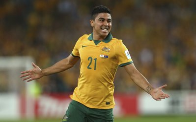 جام ملت‌های آسیا 2015 | ماسیمو لونگو، هافبک کانگوروها بهترین بازیکن جام شد