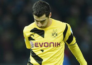 هنريخ مخیتاریان|هرتابرلین 1 - 0 بوروسيا دورتموند / بوندسلیگا