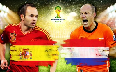 پیش بازی اسپانیا – هلند / تکرار فینال ۲۰۱۰