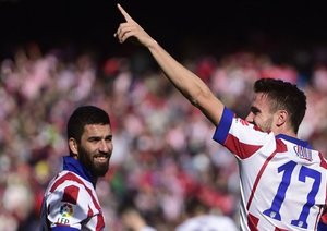 سائول نیگوئز|اتلتیکو مادرید 2 - 0 دپورتیوو لاکرونیا / لالیگا