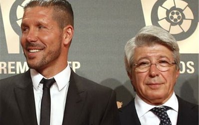 تعجب رئیس اتلتیکومادرید از نحوه توزیع جوایز برترین‌های لالیگا