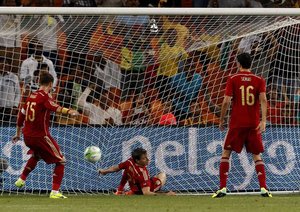 آفریقای جنوبی 1-0 اسپانیا