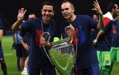 اینیستا: نمی توانم احساساتم را بعد از قهرمانی در جام های سه گانه بیان کنم