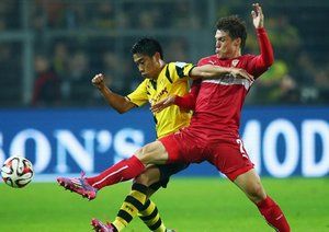 شينجی کاواگا|دورتموند 2-2 اشتوتگارت / بوندسلیگا