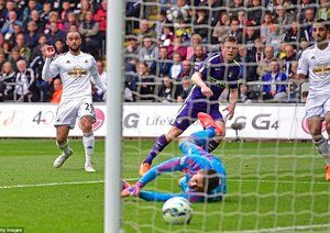 جیمز میلنر|سوانسی 2 - 4 منچستر سیتی / لیگ جزیره