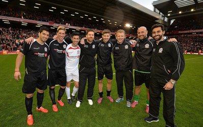 عکس روز | بازگشت ستاره‌های سالیان نزدیک لیورپول به آنفیلد