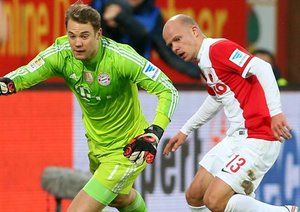 مانوئل نویر|اوگزبورگ 0 - 4 بایرن مونیخ / بوندسلیگا