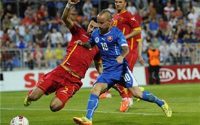 حریف ایران مغلوب اسلواکی شد
