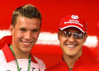 پودولسکی پیروزی آلمان مقابل پرتغال را به شوماخر تقدیم کرد