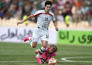 سردار آزمون|ایران 6 - 0 گوآم / مقدماتی جام جهانی