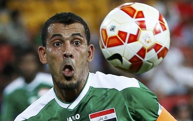 گلزن عراق بهترین بازیکن دیدار با اردن شد