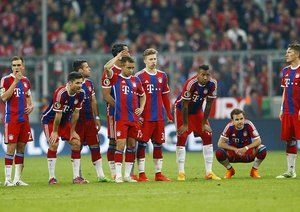 حسرت بازیکنان بایرن|بایرن مونیخ 1 (0) - (2) 1 بوروسيا دورتموند / جام حذفی آلمان