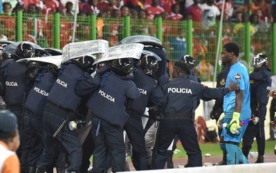 گزارش تصویری روز | درگیری در جام ملت‌های آفریقا